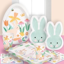 *Trendy Pastel Deluxe Easter Party Pack for 16